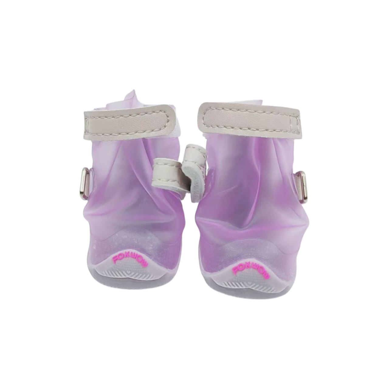 FOKWOW Dog Rain Boots (2 Boots)
