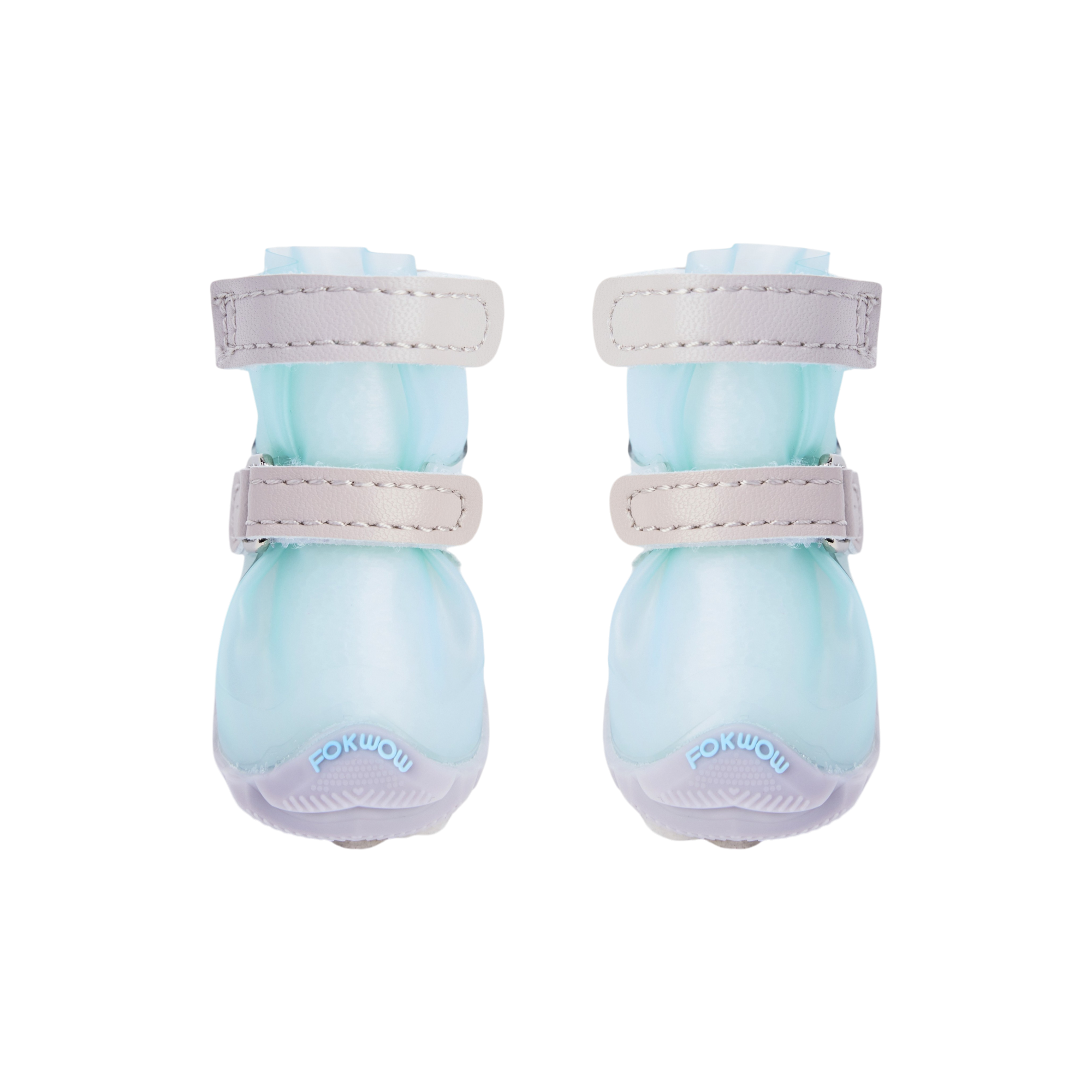 FOKWOW Dog Rain Boots (2 Boots)