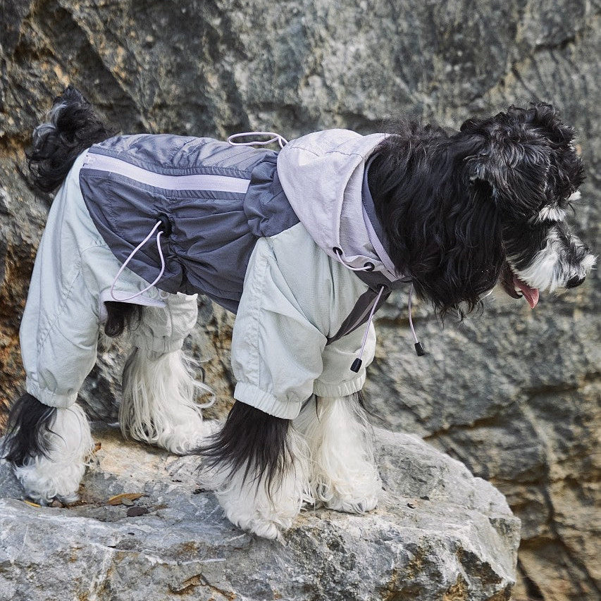 Detachable Waterproof Dog Jumpsuit