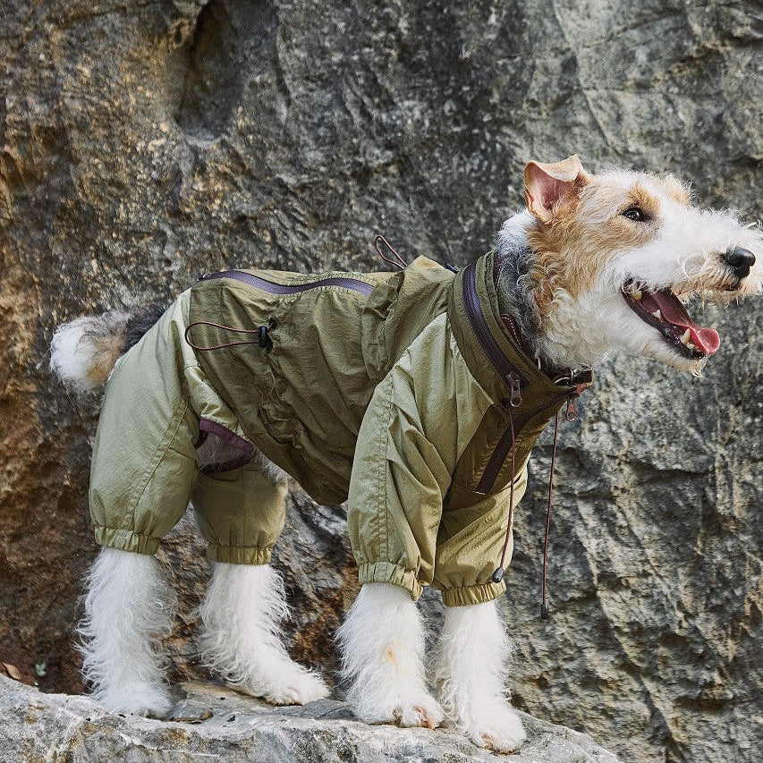 Detachable Waterproof Dog Jumpsuit