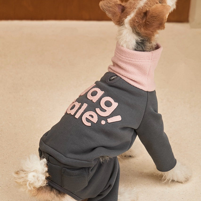 Detachable Plush Dog Onesie