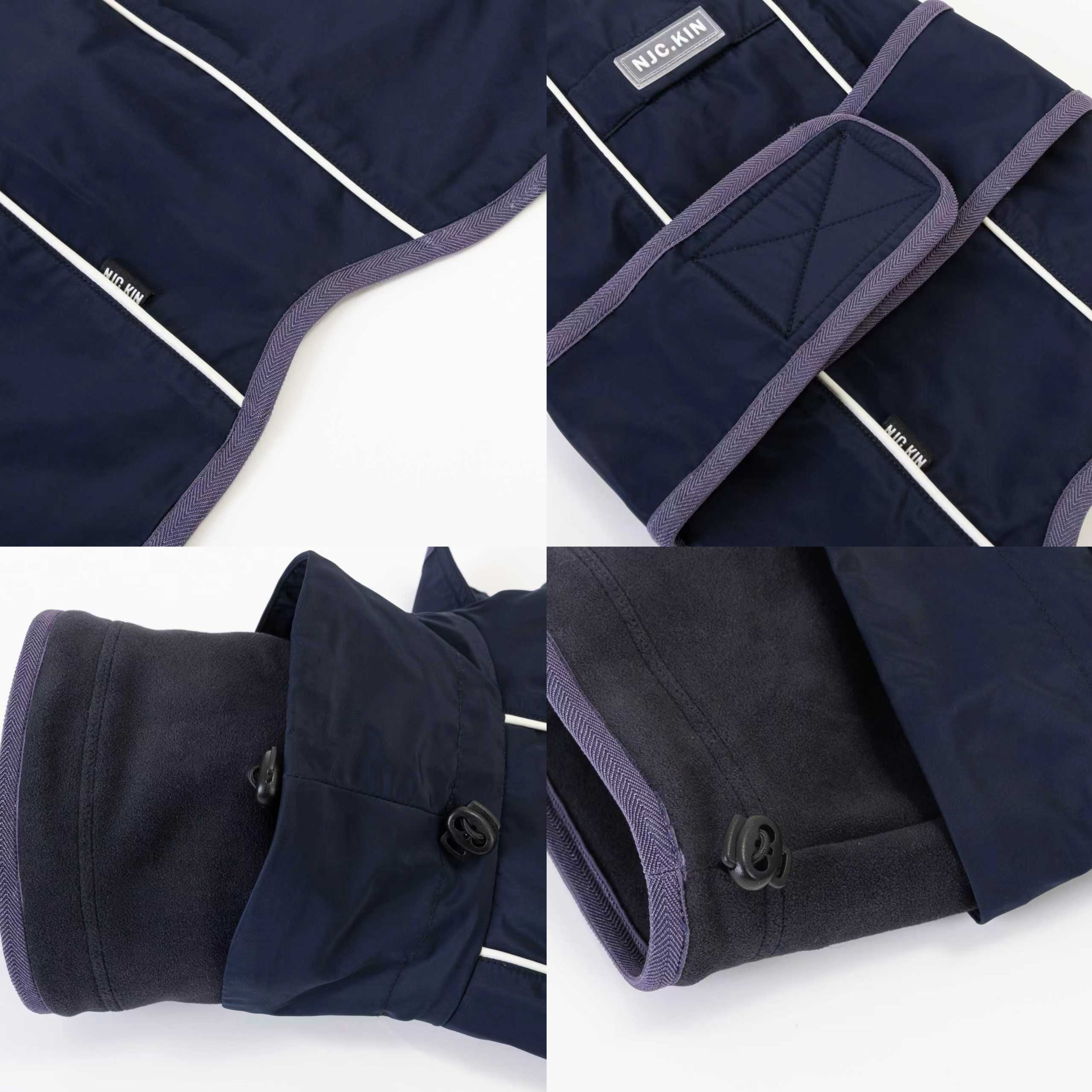 Waterproof Fleece-Lined Dog Coat