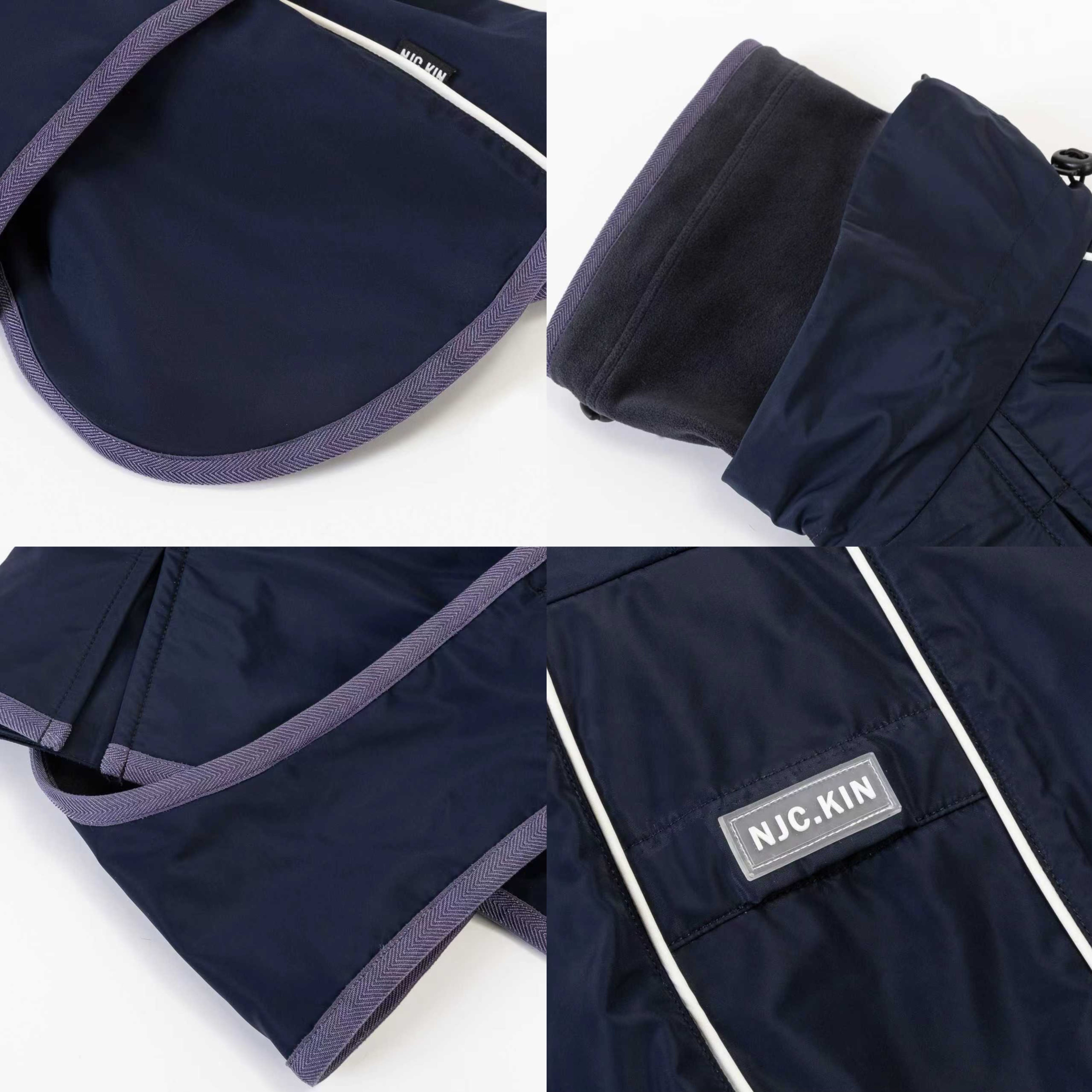 Waterproof Fleece-Lined Dog Coat