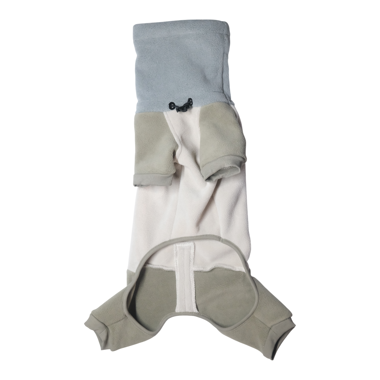 Double-Fleece Dachshund Onesie